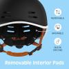 imageRetrospec Remi Adult Bike Helmet for Men ampamp Women  Bicycle Helmet for Commuting Road Biking Skating with Adjustable DialMatte Black With Adjustable Dial