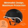 imageRetrospec Remi Adult Bike Helmet for Men ampamp Women  Bicycle Helmet for Commuting Road Biking Skating with Adjustable DialMatte Black With Adjustable Dial