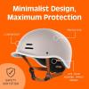 imageRetrospec Remi Adult Bike Helmet for Men ampamp Women  Bicycle Helmet for Commuting Road Biking Skating with Adjustable DialMatte Bone With Adjustable Dial