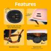 imageRetrospec Remi Adult Bike Helmet for Men ampamp Women  Bicycle Helmet for Commuting Road Biking Skating with Adjustable DialRose Gold With Adjustable Dial