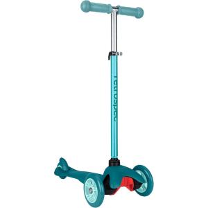 imageChipmunk Kids 3Wheeled Kick Scooter for Girls ampamp Boys Ages 3 Years  LeantoSteer Adjustable Height AntiSlip Deck Rear Foot BrakeBlue Ridge