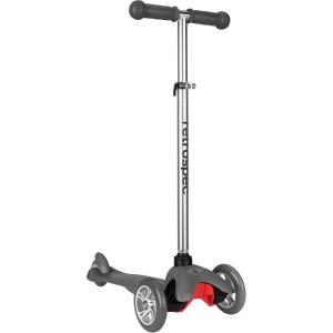 imageChipmunk Kids 3Wheeled Kick Scooter for Girls ampamp Boys Ages 3 Years  LeantoSteer Adjustable Height AntiSlip Deck Rear Foot BrakeSilver
