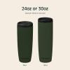imageRetrospec Arroyo Stainless Steel Tumbler with Lid and Straw  Reusable Insulated Tumbler Cup  Iced Coffee Travel Mug  Double Walled Thermal TumblersMatte Olive Drab