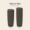 imageRetrospec Arroyo Stainless Steel Tumbler with Lid and Straw  Reusable Insulated Tumbler Cup  Iced Coffee Travel Mug  Double Walled Thermal TumblersMatte Basalt