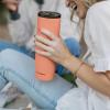 imageRetrospec Arroyo Stainless Steel Tumbler with Lid and Straw  Reusable Insulated Tumbler Cup  Iced Coffee Travel Mug  Double Walled Thermal TumblersMatte Melon