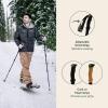 imageRetrospec Solstice Hiking Poles for Men ampamp Women  Adjustable and Collapsible Lightweight Walking ampamp Trekking Sticks  Aluminum wCork or Foam GripMatte Forest