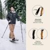 imageRetrospec Solstice Hiking Poles for Men ampamp Women  Adjustable and Collapsible Lightweight Walking ampamp Trekking Sticks  Aluminum wCork or Foam GripSlate