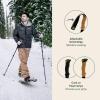 imageRetrospec Solstice Hiking Poles for Men ampamp Women  Adjustable and Collapsible Lightweight Walking ampamp Trekking Sticks  Aluminum wCork or Foam GripMatte Forest