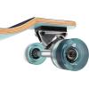 imageRetrospec Tidal 41inch DropDown Longboard Skateboard Complete 9Ply Canadian Maple Wood Build Cruiser for Commuting Cruising Carving ampamp Downhill RidingAqua Edge