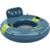 imageRetrospec Weekender Float River Tube for Lakes Rivers and Pools with 2 Cup Holders Builtin Backrest and Wrap Around Grab Rope for Easy TransportAdriatic Blue