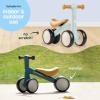 imageRetrospec Cricket 2 Baby Walker Balance Bike with 4 Wheels for Ages 1224 Months  First Birthday Gift Toddler Bicycle Toy for 1 Year Olds  Ride On Toys for Boys ampamp GirlsBaby Blue