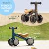 imageRetrospec Cricket 2 Baby Walker Balance Bike with 4 Wheels for Ages 1224 Months  First Birthday Gift Toddler Bicycle Toy for 1 Year Olds  Ride On Toys for Boys ampamp GirlsCoyote
