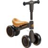 imageRetrospec Cricket 2 Baby Walker Balance Bike with 4 Wheels for Ages 1224 Months  First Birthday Gift Toddler Bicycle Toy for 1 Year Olds  Ride On Toys for Boys ampamp GirlsCoyote