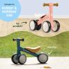 imageRetrospec Cricket 2 Baby Walker Balance Bike with 4 Wheels for Ages 1224 Months  First Birthday Gift Toddler Bicycle Toy for 1 Year Olds  Ride On Toys for Boys ampamp GirlsBaby Pink