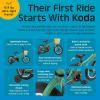 imageRetrospec Koda Kids Bike with Training Wheels  12in Toddler Bicycle for Ages 23  Lightweight Steel Frame Adjustable Seat 155185in Safety Bell ampamp Dual BrakesMantis
