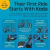 imageRetrospec Koda Kids Bike with Training Wheels  12in Toddler Bicycle for Ages 23  Lightweight Steel Frame Adjustable Seat 155185in Safety Bell ampamp Dual BrakesBlue Bolt