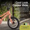 imageRetrospec Koda Plus Kids Bike for Boys ampamp Girls Ages 23 Years  12quot Childrens Bicycle Adjustable Seat ampamp Handlebars Removable Training Wheels Front Hand Brakes Rear Coaster Brake ampamp Safety BellRose