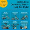 imageRetrospec Koda Plus Kids Bike for Boys ampamp Girls Ages 46 Years  16quot Childrens Bicycle Adjustable Seat ampamp HandlebarsIguana
