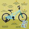 imageRetrospec Koda Plus Kids Bike for Boys ampamp Girls Ages 46 Years  16quot Childrens Bicycle Adjustable Seat ampamp HandlebarsRobins Egg