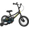 imageRetrospec Koda Kids Bike with Training Wheels  12in Toddler Bicycle for Ages 23  Lightweight Steel Frame Adjustable Seat 155185in Safety Bell ampamp Dual BrakesBlack Neon