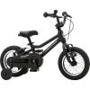 imageRetrospec Koda Plus Kids Bike for Boys ampamp Girls Ages 23 Years  12quot Childrens Bicycle Adjustable Seat ampamp Handlebars Removable Training Wheels Front Hand Brakes Rear Coaster Brake ampamp Safety BellMatte Black