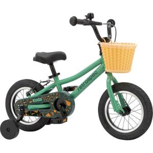 imageRetrospec Koda Kids Bike with Training Wheels  12in Toddler Bicycle for Ages 23  Lightweight Steel Frame Adjustable Seat 155185in Safety Bell ampamp Dual BrakesMantis