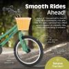 imageRetrospec Koda 16in Kids Bike with Training Wheels  Adjustable Height Beginner Bicycle for Ages 46  Dual Brake System Safety Bell ampamp Reflectors  Lightweight 185lb FrameMantis