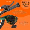 imageRetrospec Koda 16in Kids Bike with Training Wheels  Adjustable Height Beginner Bicycle for Ages 46  Dual Brake System Safety Bell ampamp Reflectors  Lightweight 185lb FrameMantis