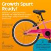 imageRetrospec Koda Plus Kids Bike for Boys ampamp Girls Ages 68 Years  20quot Childrens Bicycle Adjustable Seat ampamp HandlebarsCotton Candy