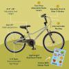 imageRetrospec Koda Plus Kids Bike for Boys ampamp Girls Ages 68 Years  20quot Childrens Bicycle Adjustable Seat ampamp HandlebarsIguana