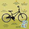 imageRetrospec Koda Plus Kids Bike for Boys ampamp Girls Ages 68 Years  20quot Childrens Bicycle Adjustable Seat ampamp HandlebarsMatte Black