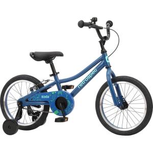 imageRetrospec Koda 16in Kids Bike with Training Wheels  Adjustable Height Beginner Bicycle for Ages 46  Dual Brake System Safety Bell ampamp Reflectors  Lightweight 185lb FrameBlue Bolt