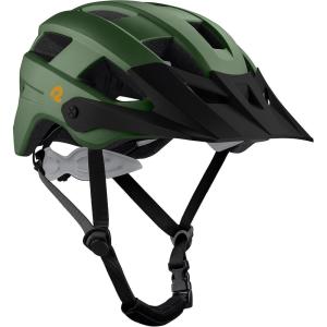 imageRetrospec Rowan Mountain Bike Helmet with Adjustable ErgoKnob Fit System  14 Ventilation Ports Removable Visor ampamp EPS Foam Interior  Lightweight MTB ProtectionMatte Forest