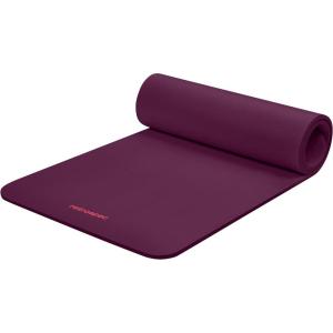 imageRetrospec Solana Yoga Mat 12quot Thick wNylon Strap for Men ampamp Women  Non Slip Exercise Mat for Yoga Pilates Stretching Floor ampamp Fitness WorkoutsBoysenberry