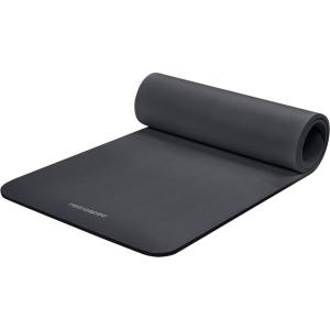 imageRetrospec Solana Yoga Mat 12quot Thick wNylon Strap for Men ampamp Women  Non Slip Exercise Mat for Yoga Pilates Stretching Floor ampamp Fitness WorkoutsGraphite