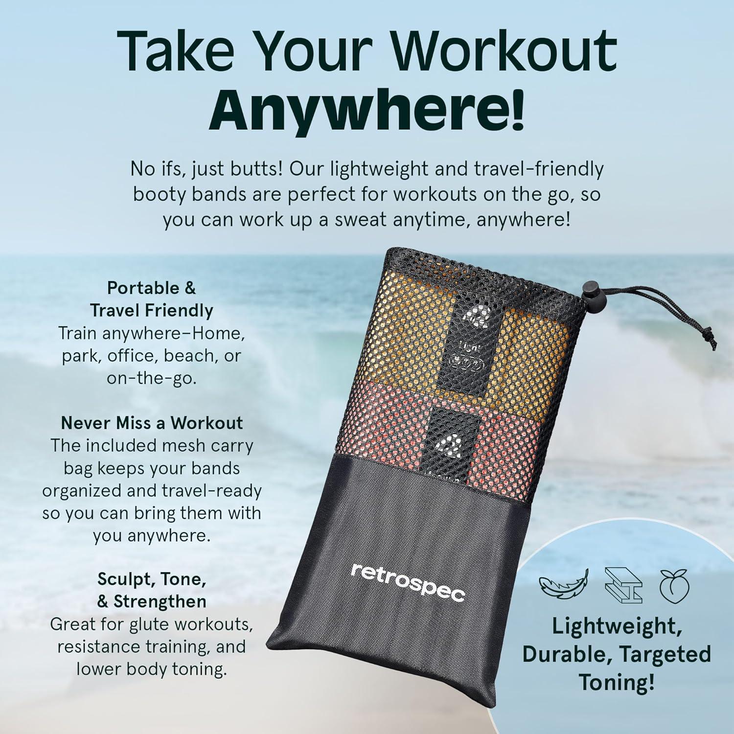 imageRetrospec Engage Resistance Booty BandsBeach Bum
