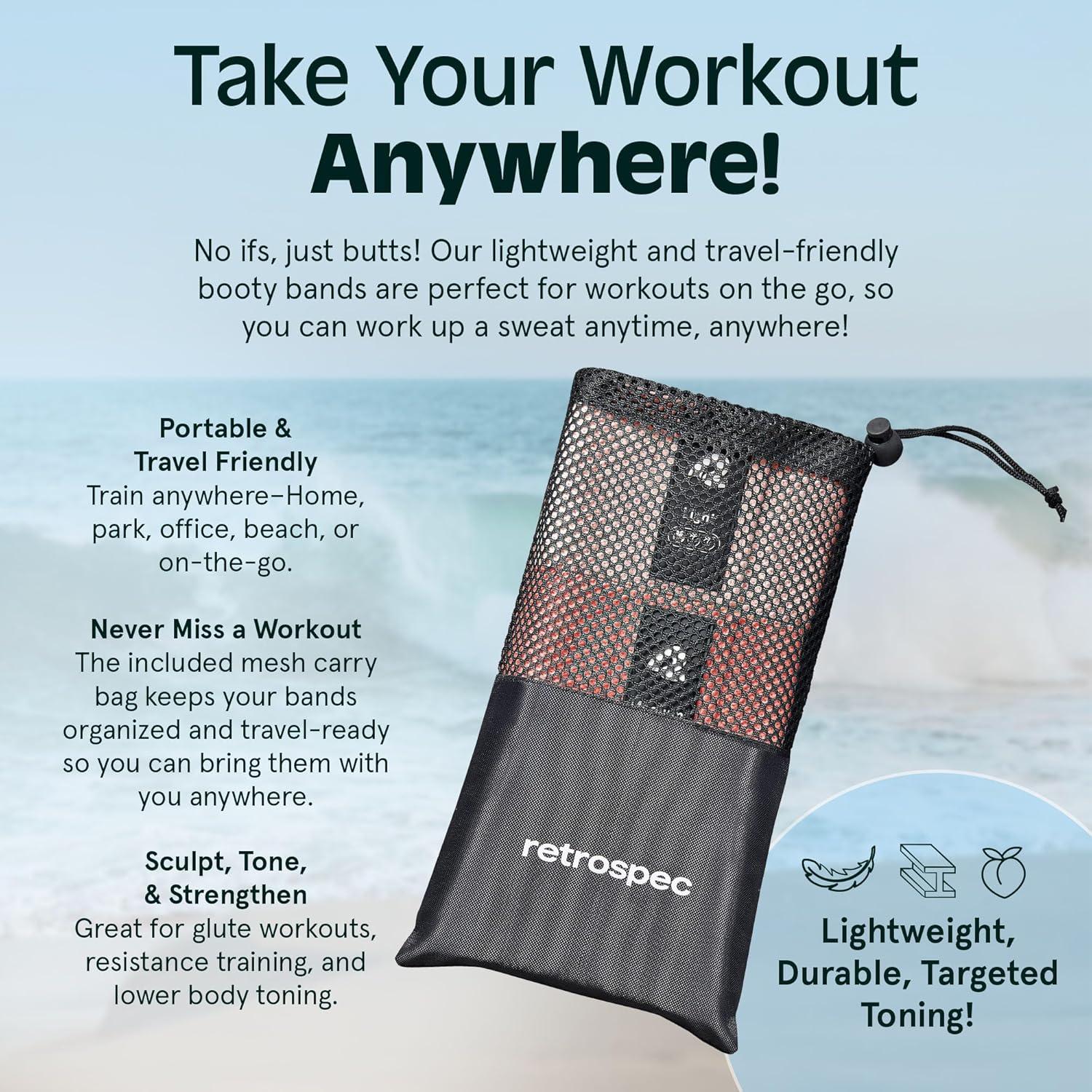 imageRetrospec Engage Resistance Booty BandsPerfect Peach