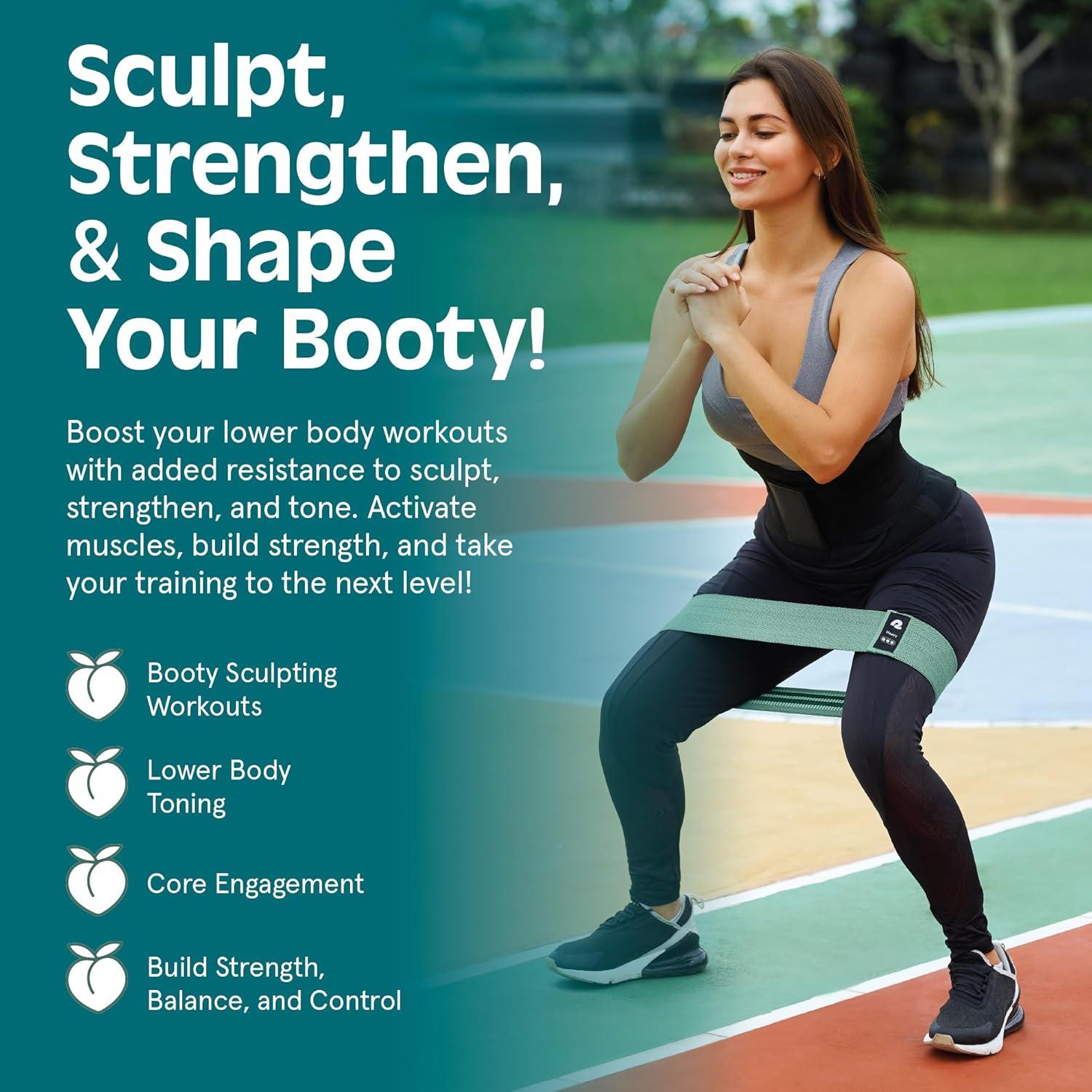 imageRetrospec Engage Resistance Booty BandsPerfect Peach