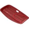 imageRetrospec Retrorider Plastic Snow Sled  Toboggan Style with Pull Rope ColdResistant Coating and Hard Bottom for Smooth Downhill Rides  Available in 35quot and 48quot Sizes for Kids and AdultsBrrgundy