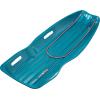 imageRetrospec Retrorider Plastic Snow Sled  Toboggan Style with Pull Rope ColdResistant Coating and Hard Bottom for Smooth Downhill Rides  Available in 35quot and 48quot Sizes for Kids and AdultsLegacy Snowy Spruce