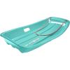 imageRetrospec Retrorider Plastic Snow Sled  Toboggan Style with Pull Rope ColdResistant Coating and Hard Bottom for Smooth Downhill Rides  Available in 35quot and 48quot Sizes for Kids and AdultsLegacy Wintertide
