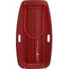 imageRetrospec Retrorider Plastic Snow Sled  Toboggan Style with Pull Rope ColdResistant Coating and Hard Bottom for Smooth Downhill Rides  Available in 35quot and 48quot Sizes for Kids and AdultsBrrgundy
