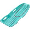 imageRetrospec Retrorider Plastic Snow Sled  Toboggan Style with Pull Rope ColdResistant Coating and Hard Bottom for Smooth Downhill Rides  Available in 35quot and 48quot Sizes for Kids and AdultsLegacy Wintertide