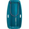 imageRetrospec Retrorider Plastic Snow Sled  Toboggan Style with Pull Rope ColdResistant Coating and Hard Bottom for Smooth Downhill Rides  Available in 35quot and 48quot Sizes for Kids and AdultsLegacy Snowy Spruce