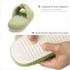 imageChantomoo Slippers for Women Memory Foam House Bedroom Corduroy Bow Crossbands Slide Slipper Shoes Comfy Trendy Gift SlippersAvocado Green