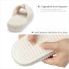 imageChantomoo Slippers for Women Memory Foam House Bedroom Corduroy Bow Crossbands Slide Slipper Shoes Comfy Trendy Gift SlippersBeige