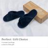 imageChantomoo Slippers for Women Memory Foam House Bedroom Corduroy Bow Crossbands Slide Slipper Shoes Comfy Trendy Gift SlippersNavy