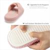 imageChantomoo Slippers for Women Memory Foam House Bedroom Corduroy Bow Crossbands Slide Slipper Shoes Comfy Trendy Gift SlippersPink