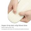 imageChantomoo Slippers for Women Memory Foam House Womens Slipper Slides Home Bedroom Bathroom Spa Open Toe Corduroy Bow Slippers Cozy ComfortableGreen