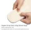 imageChantomoo Slippers for Women Memory Foam House Womens Slipper Slides Home Bedroom Bathroom Spa Open Toe Corduroy Bow Slippers Cozy ComfortableLight Purple